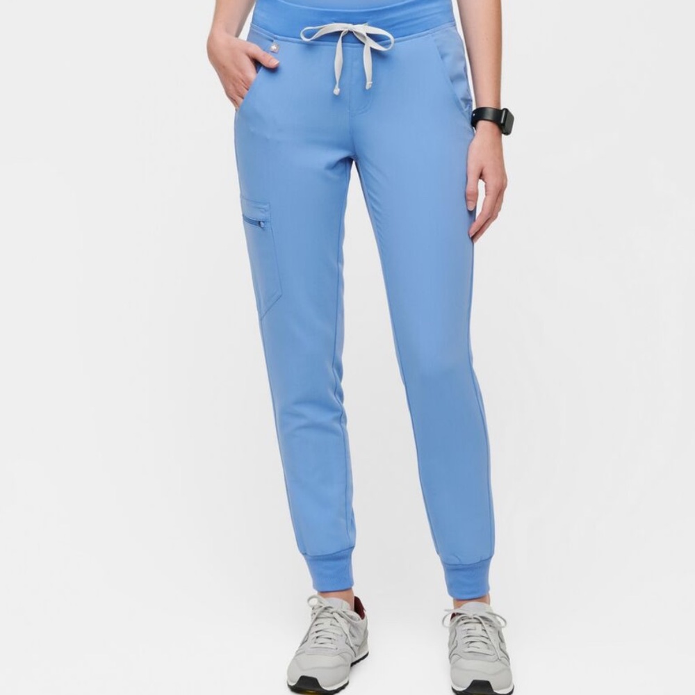 Figs Zamora Joggers - Ceil Blue